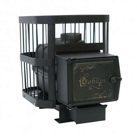 Печь банная Сибирь-15 (с выносным топочным каналом) в Минске