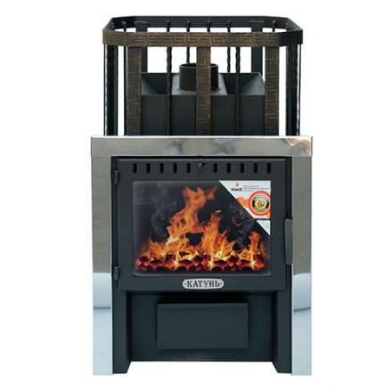 Печь банная Катунь со стеклом в Минске