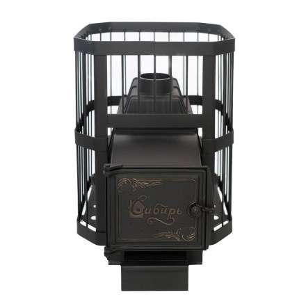 Печь банная чугунная СИБИРЬ 21 облегченная топка в Минске