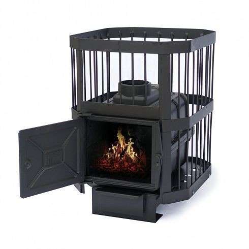 Печь банная Сибирь-15 (без выносного топочного канала) Амазонка бай фото в Минске