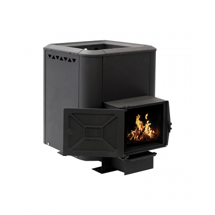 Печь банная Сибирь-15 с выносным топочным каналом (конвекционная) в Минске