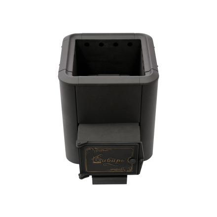 Печь банная Сибирь-15 с выносным топочным каналом (конвекционная) в Минске