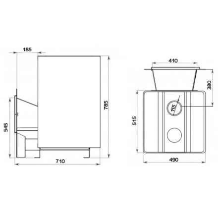 Банная печь НМК Кубань в Минске