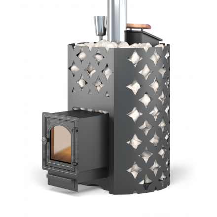 Банная печь ЭТНА 18 (ДТ-4С) ЗК Амазонка бай фото в Минске