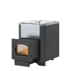 Печь для бани Везувий Сенсация 12 Антрацит (ДТ-3С) Амазонка бай фото в Минске