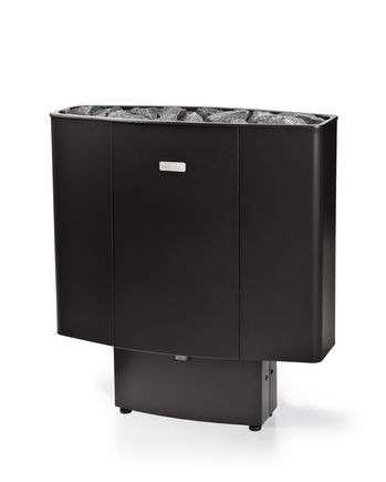 Электрическая печь Narvi Slim чёрная 9 кВт Амазонка бай фото в Минске