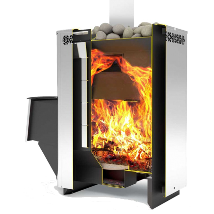 Печь для бани Теплодар Сахара-16 ЛНЗП Профи в Минске