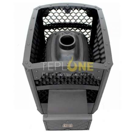 Печь для бани Теплодар БЫЛИНА-СЕТКА-18Ч Панорама (1.2) (без двери БЫЛИНА 16"/обрамления) в Минске