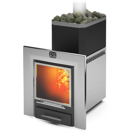 Печь для бани Теплодар Русь-12 ЛНЗП Профи Панорама Амазонка бай фото в Минске