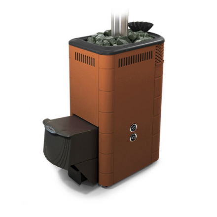 Печь для бани Термофор Гейзер XXL 2017 Inox ДА ЗК ТО терракота Амазонка бай фото в Минске