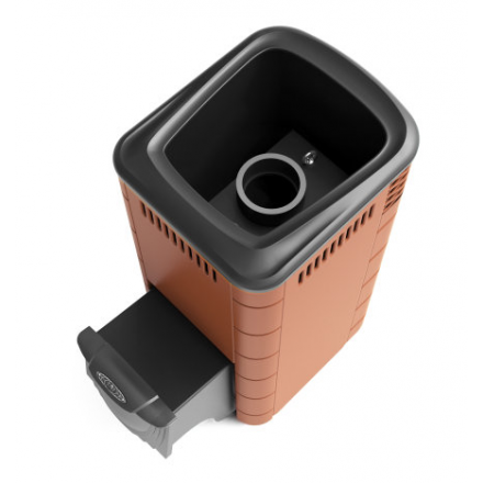 Печь для бани Термофор Каронада XXL Heavy Metal ДА терракота Амазонка бай фото в Минске