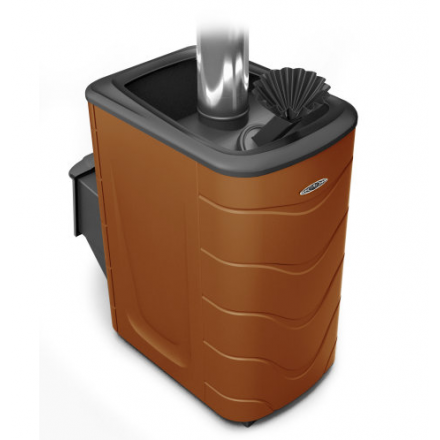 Печь для бани Термофор Гейзер Супер Inox ДА ЗК терракота купить в Минске