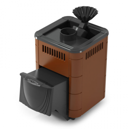 Печь для бани Термофор Гейзер Микра 2017 Inox ДА ЗК терракота Амазонка бай фото в Минске