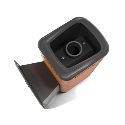 Печь для бани Термофор Каронада Heavy Metal Витра терракота Амазонка бай фото в Минске