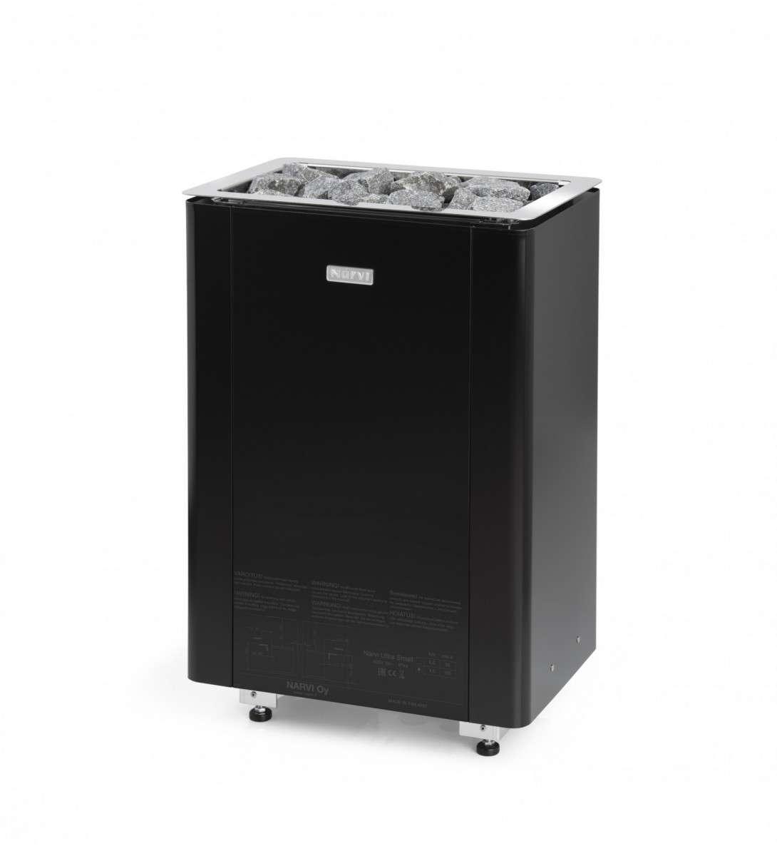 Электрическая печь Narvi Ultra Small чёрная 6 кВт Амазонка бай фото в Минске