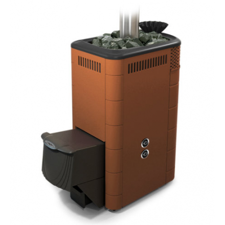 Печь для бани Термофор Гейзер XXL 2017 Carbon ДА ЗК ТО терракота Амазонка бай фото в Минске