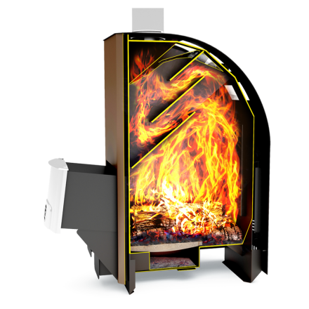 Печь для бани Теплодар Лагуна-12 ТК в Минске