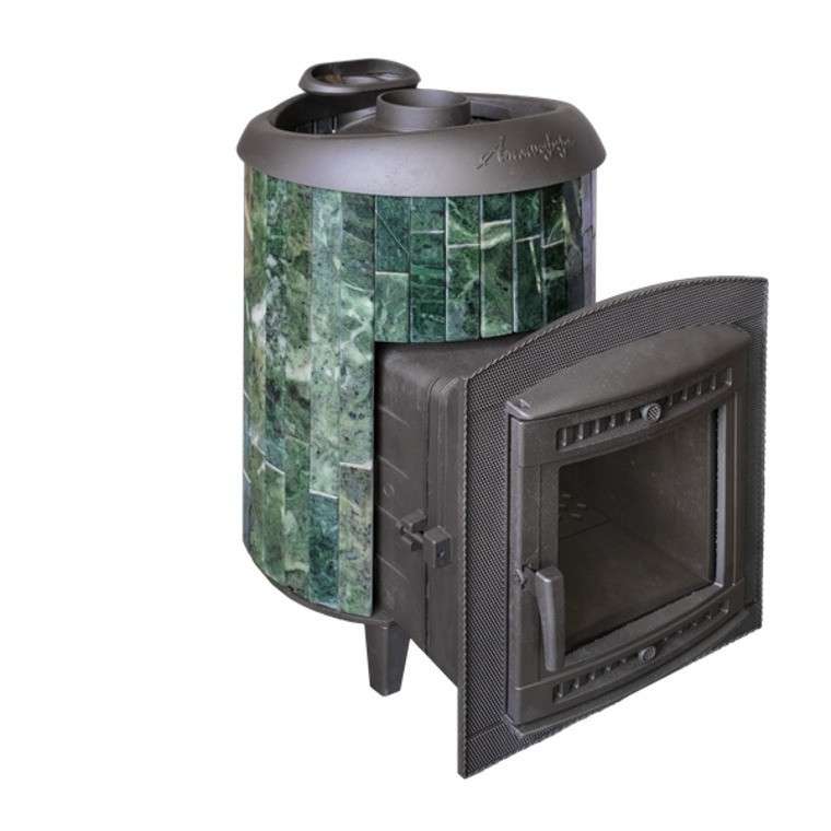 Банная печь ProMetall Атмосфера Про Ламели Змеевик наборный Амазонка бай фото в Минске