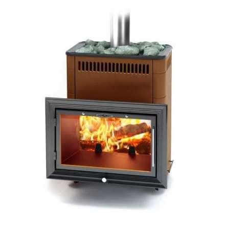 Печь для бани Термофор Витрувия II Inox БСЭ терракота Амазонка бай фото в Минске