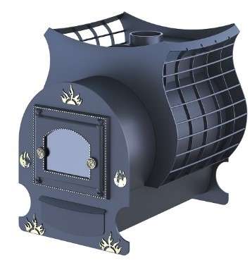 Печь для бани Царь-печи Елисей Премиум 8 мм Амазонка бай фото в Минске