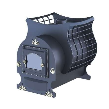 Печь для бани Царь-печи Елисей Премиум 10 мм Амазонка бай фото в Минске