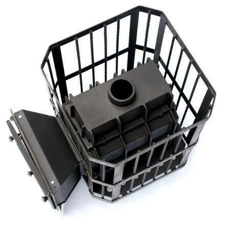 Печь банная Сибирь-24 с каминной дверцей в Минске