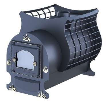 Печь для бани Царь-печи Святогор Премиум 8 мм Амазонка бай фото в Минске