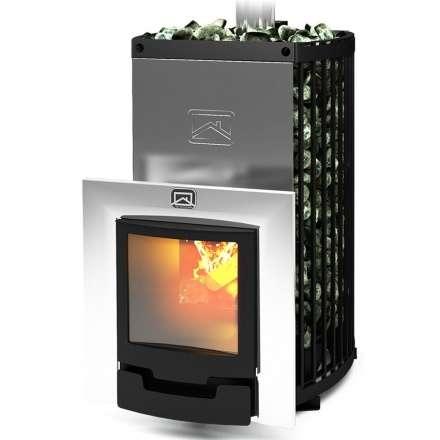 Печь для бани Теплодар Домна 30 ЛРК Панорама Амазонка бай фото в Минске