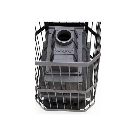 Печь банная Сибирь-24 (панорамное стекло, сетка квадрат) в Минске