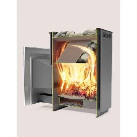Печь для бани Теплодар СИБИРЬ-30 ЛНЗП Профи Панорама в Минске