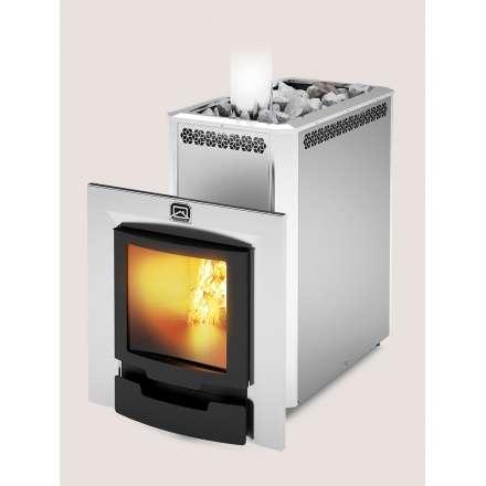 Печь для бани Теплодар СИБИРЬ-30 ЛНЗП Профи Панорама Амазонка бай фото в Минске