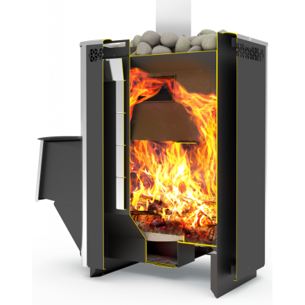 Печь для бани Теплодар Сахара-16 ЛКП (2.0) в Минске