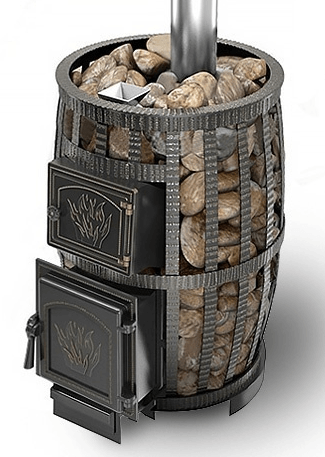 Печь для бани Везувий Легенда Русский Пар Ковка 24 (271) б/в в Минске