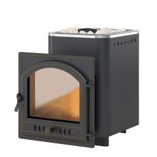 Печь для бани Везувий Русичъ Антрацит 16 (205) Амазонка бай фото в Минске