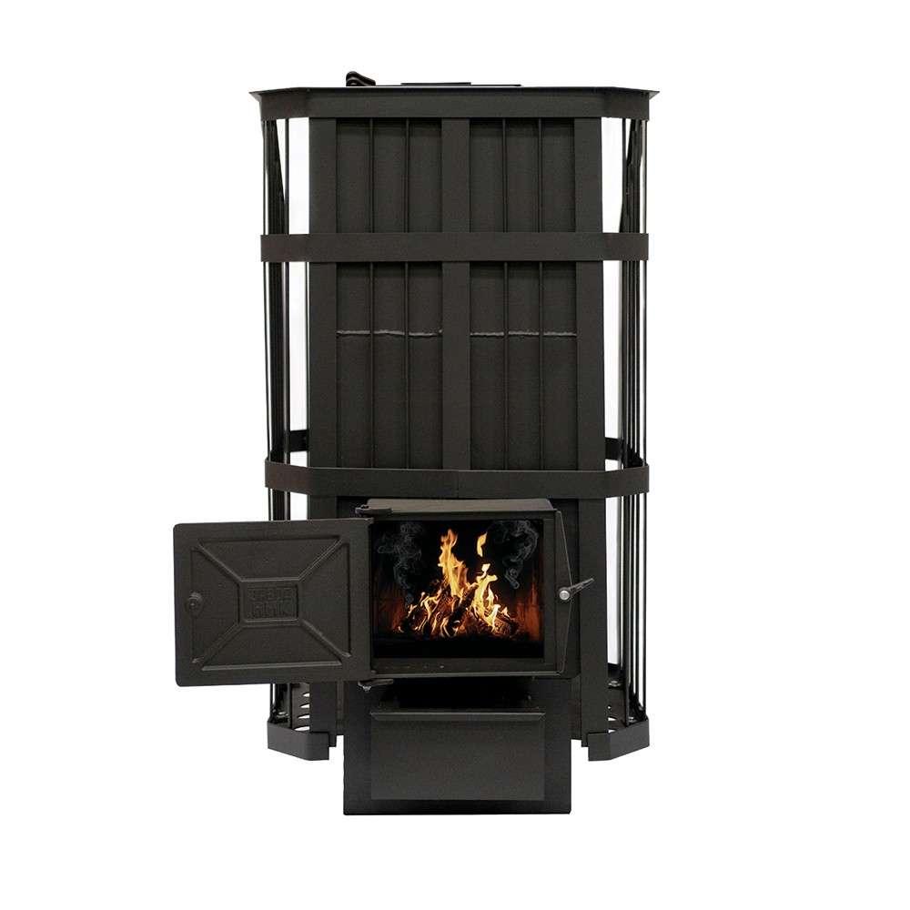 Печь банная Сибирь с закрытой каменкой Амазонка бай фото в Минске