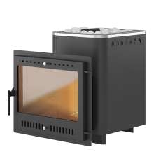 Печь для бани Везувий Русичъ Антрацит 16 Панорама Амазонка бай фото в Минске