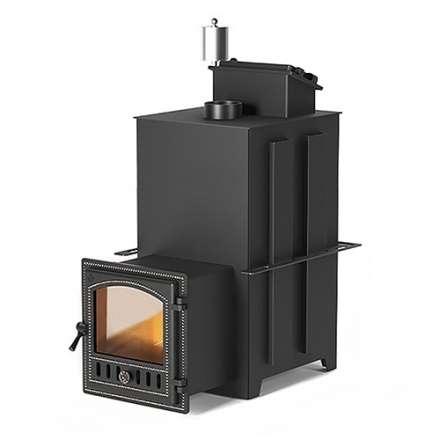 Печь для бани Везувий Эверест Inox 20 (280) под облицовку Амазонка бай фото в Минске