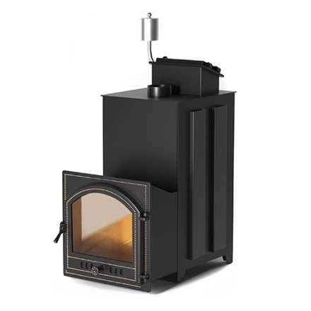 Печь для бани Везувий Эверест Inox 25 (205) под облицовку Амазонка бай фото в Минске