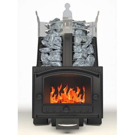 Печь для бани Добросталь Августа стоун стронг панорамная Амазонка бай фото в Минске