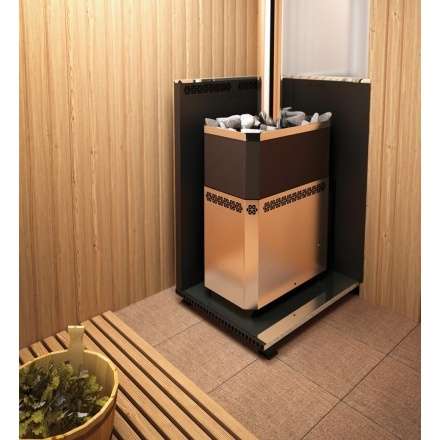 Печь для бани Теплодар Русь-18 ЛНЗП Профи Панорама (1.1) в Минске