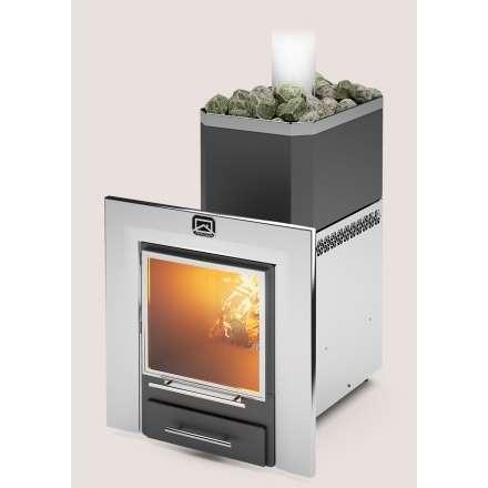 Печь для бани Теплодар Русь-27 ЛНЗП Профи Панорама (1.1) Амазонка бай фото в Минске