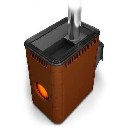 Печь для бани Термофор Аврора Inox ДА Иллюминатор терракота купить в Минске