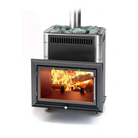 Печь для бани Термофор Витрувия II Inox БСЭ антрацит НВ купить в Минске