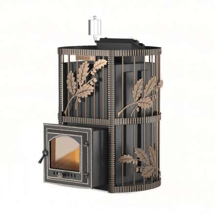 Печь для бани Везувий Эверест Inox 15 (210) Ковка Амазонка бай фото в Минске