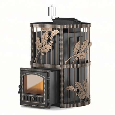 Печь для бани Везувий Эверест Inox 25 (280) Ковка Амазонка бай фото в Минске