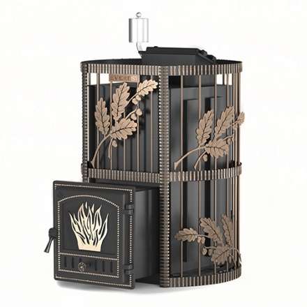 Печь для бани Везувий Эверест Inox 25 (281) Ковка Амазонка бай фото в Минске