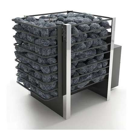 Печь для бани Добросталь Жара-люкс 20 панорамная дверка в Минске