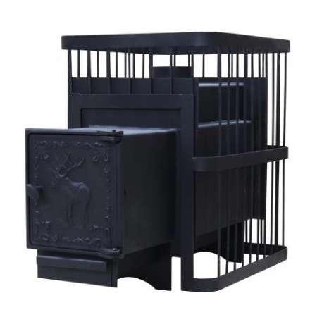 Печь банная ComfortProm РЕТРО СТАЛЬ 8 мм 20 м3 купить в Минске