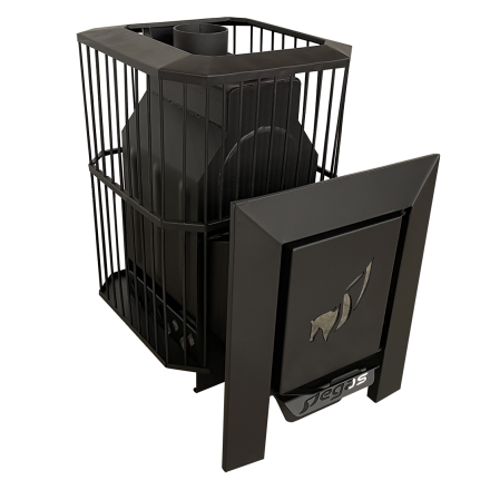 Банная печь Пегас 16 сетка фото в Минске