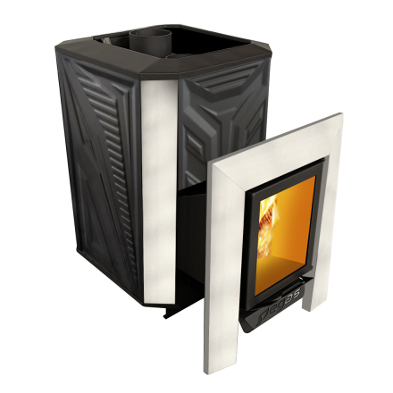 Банная печь Пегас 16 стекло нерж конвекция амазонка бай фото в Минске